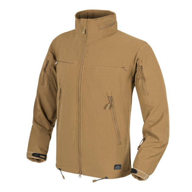 Куртка Helikon-Tex Cougar Qsa + Hid - Soft Shell Windblocker, Coyote 3XL/Regular (KU-CGR-SM-11) - зображення 1