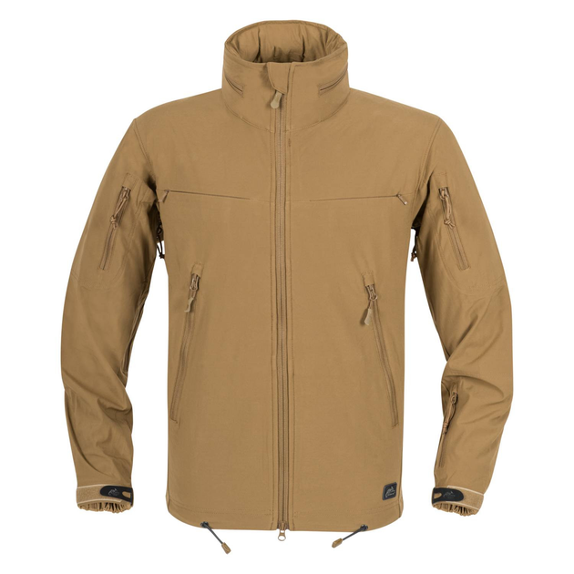 Куртка Helikon-Tex Cougar Qsa + Hid - Soft Shell Windblocker, Coyote 3XL/Regular (KU-CGR-SM-11) - изображение 2