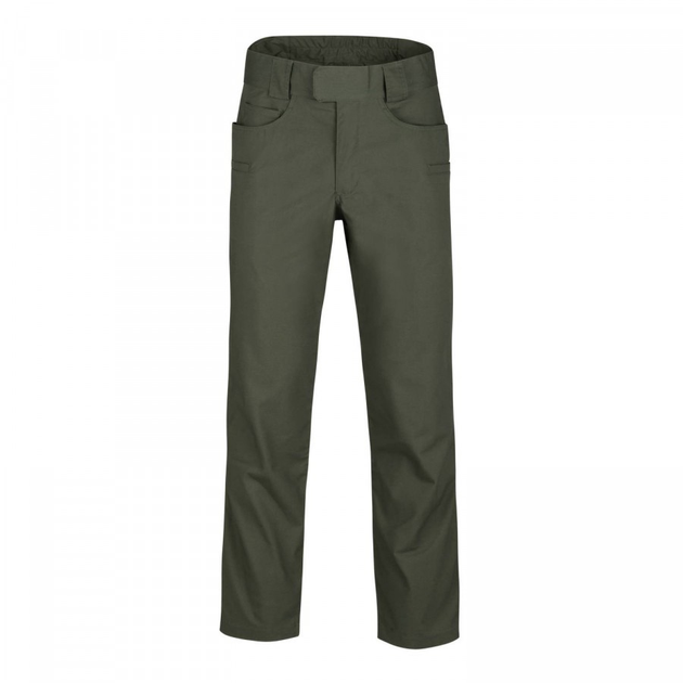 Штани Helikon-Tex GREYMAN TACTICAL PANTS-DuraCanvas, Taiga green M/Regular (SP-GTP-DC-09) - изображение 2