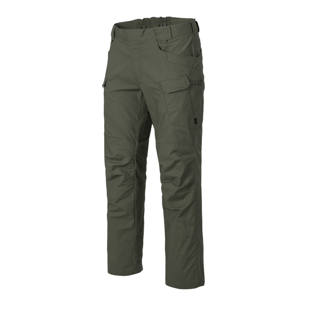 Штани Helikon-Tex URBAN TACTICAL - PolyCotton Ripstop, Taiga green XL/Short (SP-UTL-PR) - изображение 1