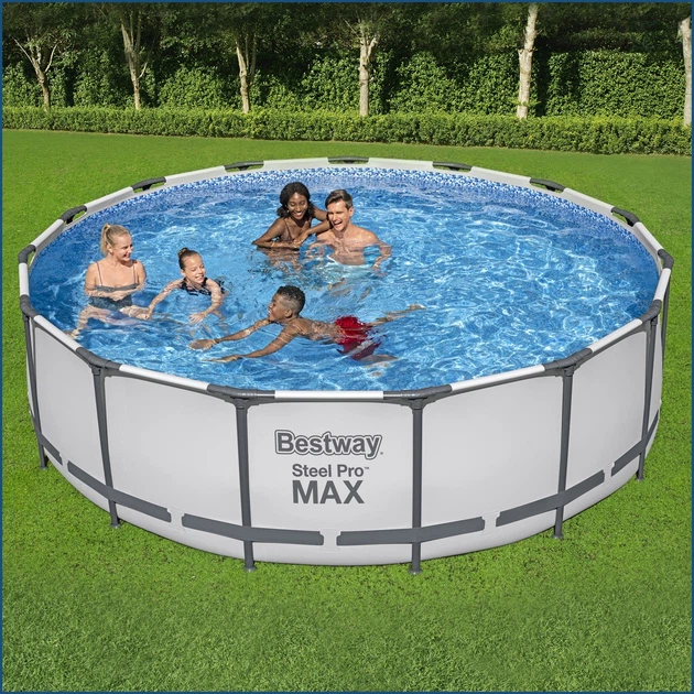 Бассейн каркасный BestWay 56438 457х122 см + фильтр-насос - изображение 2