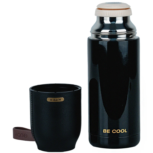 Термос Kite Pearl K24-302-1, 350 мл, черный - изображение 3