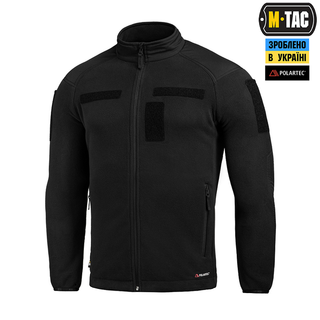 M-Tac куртка Combat Fleece Polartec Jacket Black XS/R - зображення 1