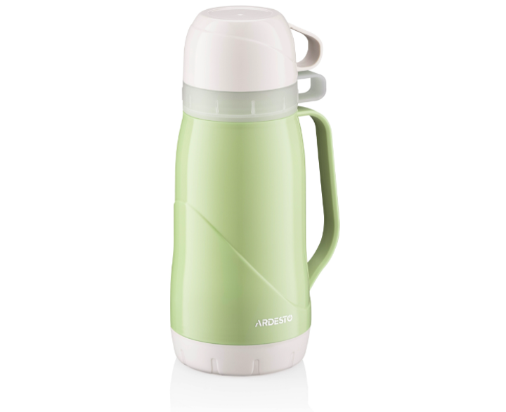 Термос Gemini Gourmet стеклянная колба 1 л зеленый Ardesto (AR2610GRG ...