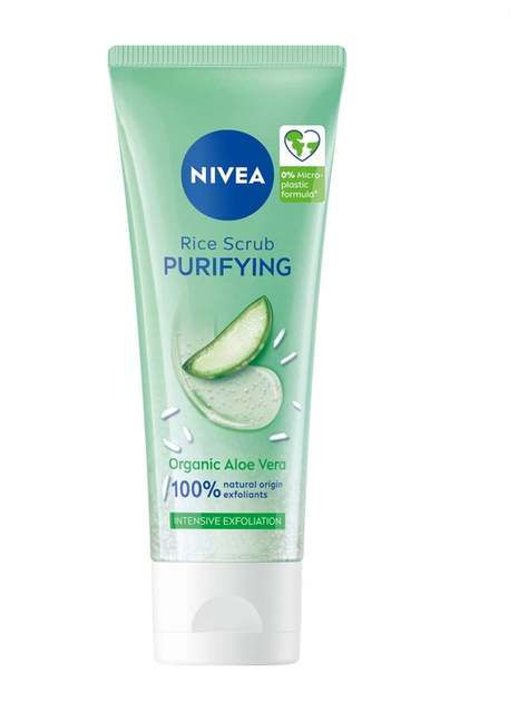 Скраб для обличчя Nivea visage рисовий очищення та звуження пор 75 мл - Фото 1 Скраб для обличчя Nivea visage рисовий очищення та звуження пор 75 мл - зображення 1