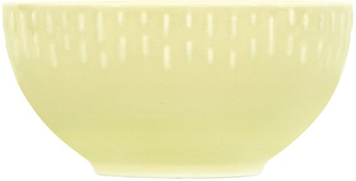 Чаша Aida Life in Colour Confetti Lemon з рельєфною порцеляною 14 см (5709554133077) - зображення 1