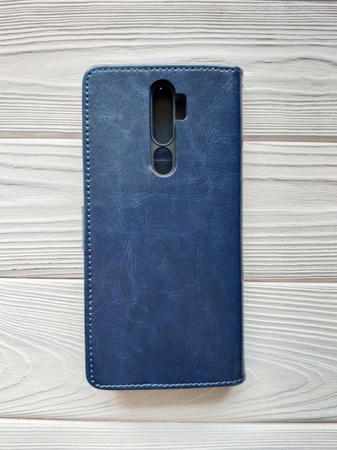 Чехол книжка Idewei для Oppo A9 2020 темно-синий - изображение 3