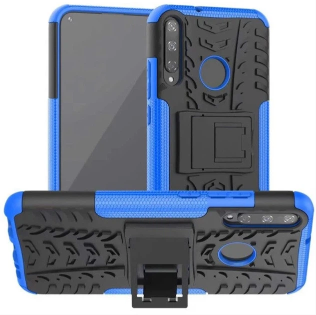 Чохол Shield для Huawei P40 LIte E протиударний синій Без Бренду - Фото 1 Чохол Shield для Huawei P40 LIte E протиударний синій Без Бренду - зображення 1