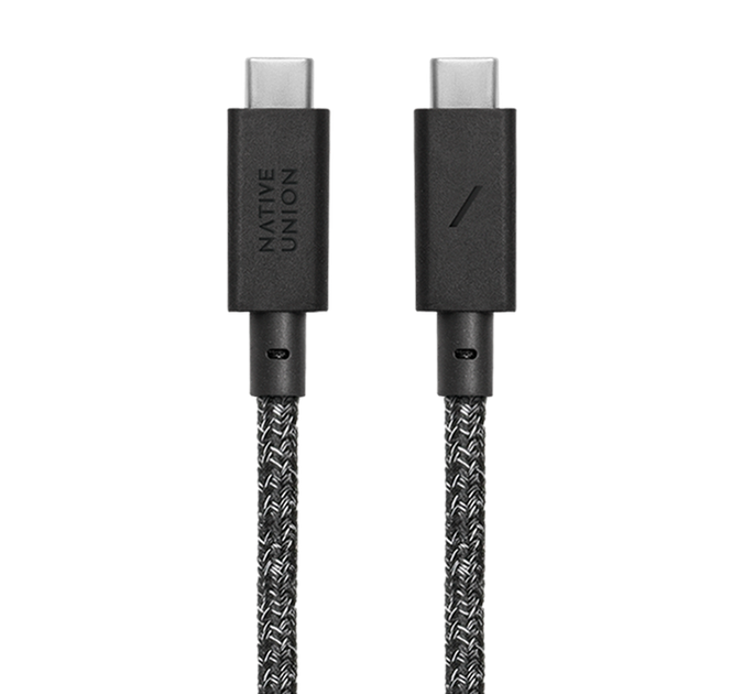 Кабель Native Union Anchor Cable USB-C to USB-C Pro 240W Cosmos Black (3 m) (ACABLE-C-COS-NP) - Фото 2 Кабель Native Union Anchor Cable USB-C to USB-C Pro 240W Cosmos Black (3 m) (ACABLE-C-COS-NP) - изображение 2