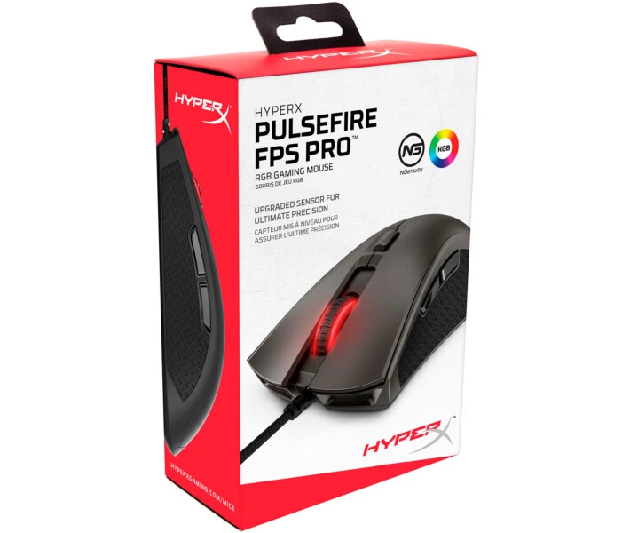 Ігрова мишка HyperX Pulsefire FPS Pro RGB Gaming (4P4F7AA) - Фото 7 Ігрова мишка HyperX Pulsefire FPS Pro RGB Gaming (4P4F7AA) - зображення 7