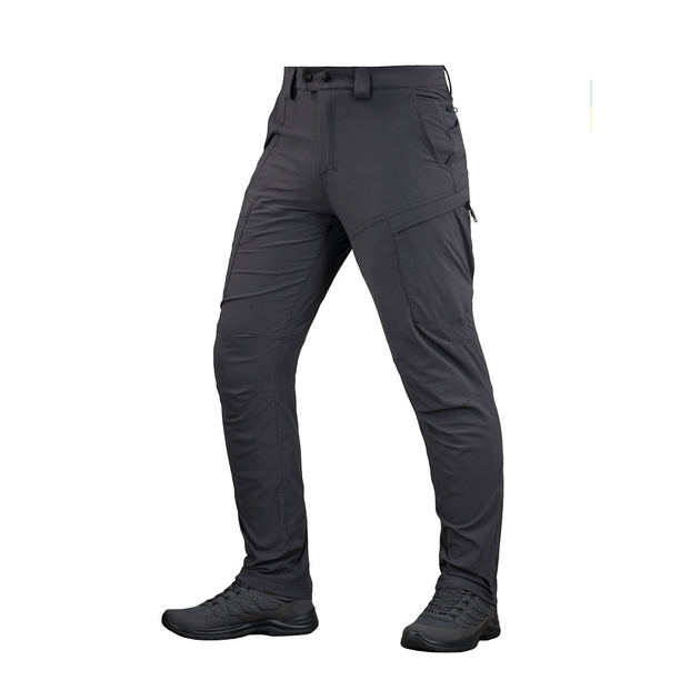 Брюки sahara m-tac light grey flex dark 34/36 - изображение 1