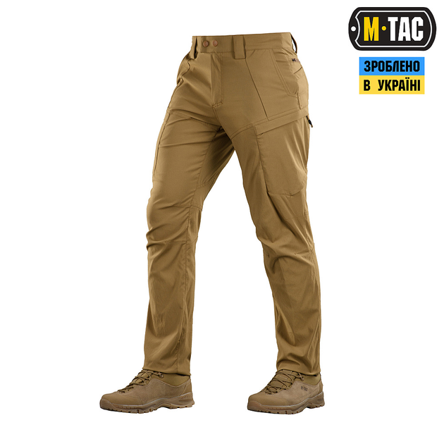 Штани sahara m-tac light flex coyote 32/34 - зображення 1