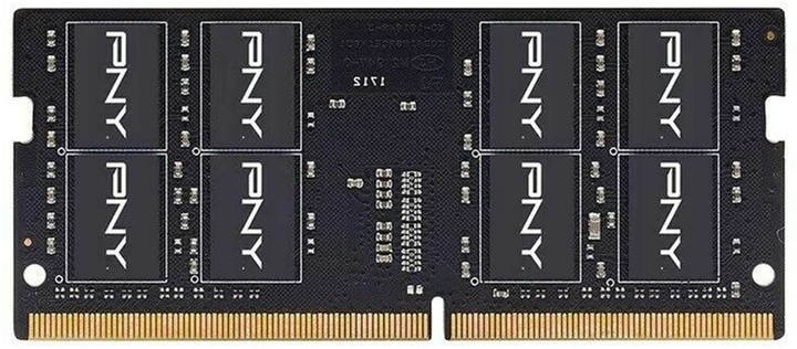 Pamięć RAM PNY SODIMM DDR4-3200 16384MB PC4-25600 (MN16GSD43200-SI) - obraz 1