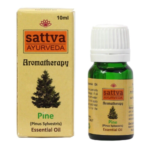 Olejek eteryczny Sattva Ayurveda sosnowy 10 ml (5903794180932) - obraz 1