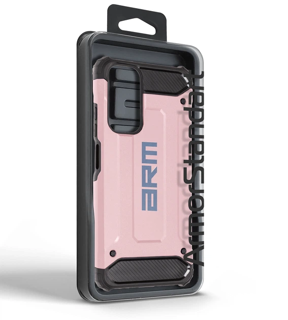 Чехол для смартфона ArmorStandart Panzer для Xiaomi Redmi Note 12S 4G Pink (ARM71478) - Фото 6 Чехол для смартфона ArmorStandart Panzer для Xiaomi Redmi Note 12S 4G Pink (ARM71478) - изображение 6