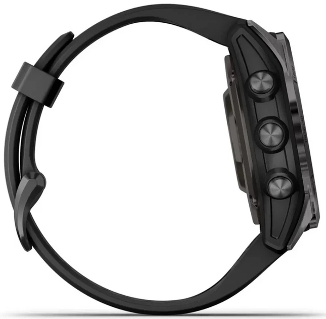 Смарт-часы Garmin Epix Pro Sapphire Edition 42 mm Carbon Grey DLC Titanium with Black Band (010-02802-15) - изображение 5