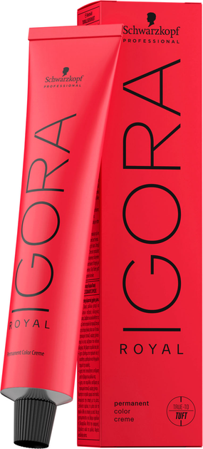 Trwała farba do włosów Schwarzkopf Igora Royal 6 - 16 Dark Blonde Cendre Chocolate 60 ml (4045787479195 / 7702045401608) - obraz 2