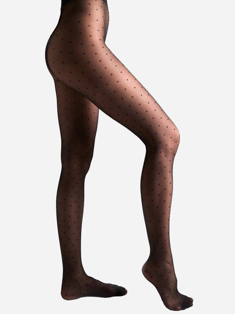 CALZEDONIA Woman Macro Flock Polka Dot Tights in Macro Flock Polka Dot,  Size: XS at  Women's Clothing store