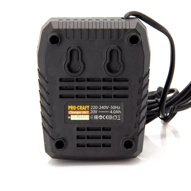 Зарядний пристрій Procraft Charger20/1 (030201) - Фото 2 Зарядний пристрій Procraft Charger20/1 (030201) - зображення 2
