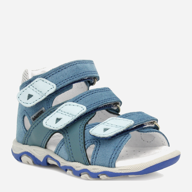 Sandały chłopięce skórzane Bartek 11708-005 25 Niebieskie (5903607590354) - obraz 2