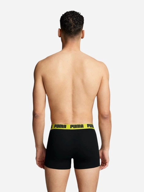 Zestaw majtek męskich typu bokserki 2 szt Puma Basic Boxer 2P 90682375 L Czarny (8720245482516) - obraz 3
