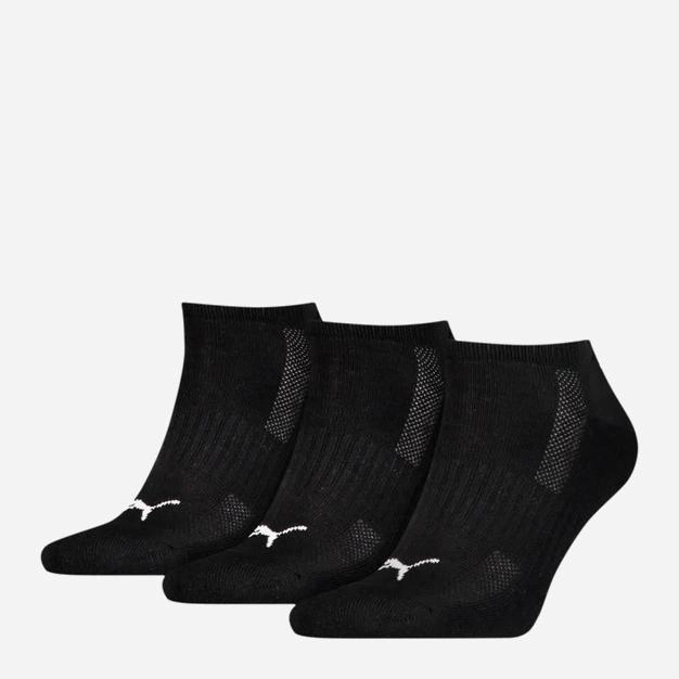 Набір чоловічих шкарпеток 3 пари Puma Cushioned Sneaker 3P Unisex 90794201 39-42 Чорний (8720245028806) - зображення 1