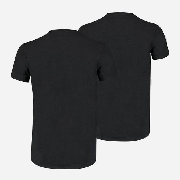 Komplet męskich koszulek 2 pary Puma Basic 2P V-Neck 93501701 XL Czarny (8720245038423) - obraz 2