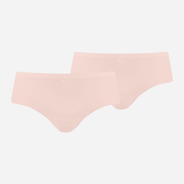 Набор жіночих трусиків-хіпстерів 2 штуки Puma Women Seamless String 2P Hang 93502303 M Рожевий (8720245040129) - зображення 1