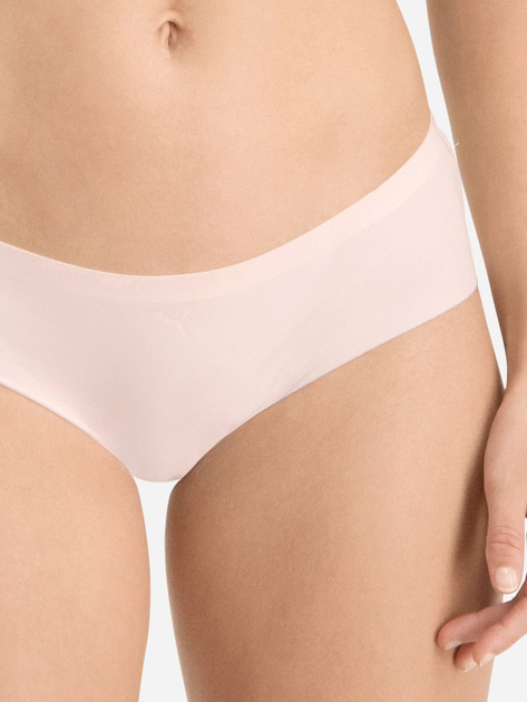 Набір трусиків-хіпстерів жіночих 2 шт Puma Women Seamless String 2P Hang 93502303 M Рожевий (8720245040129) - зображення 3
