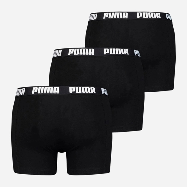 Набір чоловічих трусів 2 штуки Puma Men Everyday Boxer 3P 93529401 L Чорний (8720245134699) - зображення 2