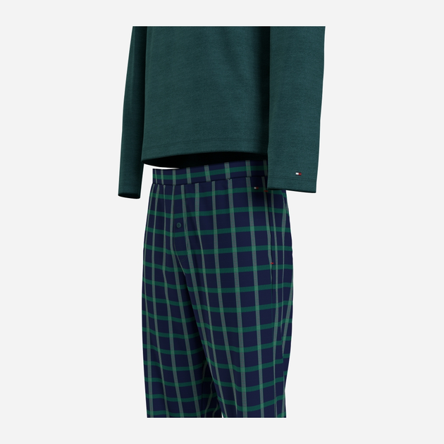 Piżama męska z długimi spodniami i długim rękawem Tommy Hilfiger UM0UM03130 XS Zielona (8720645421078) - obraz 8