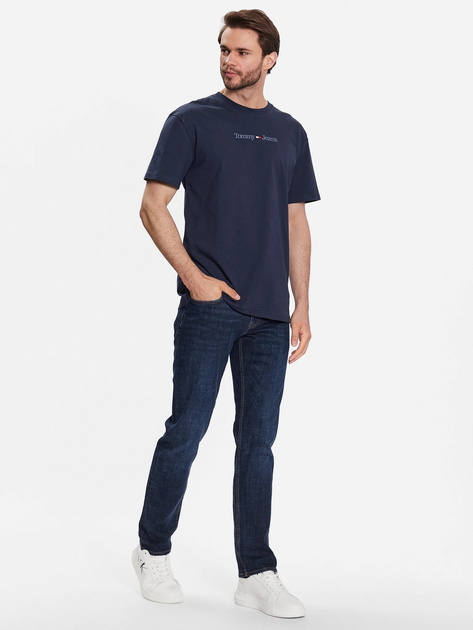 Футболка чоловіча Tommy Jeans DM0DM16825-C87 XL Синя (8720644518304) - зображення 3