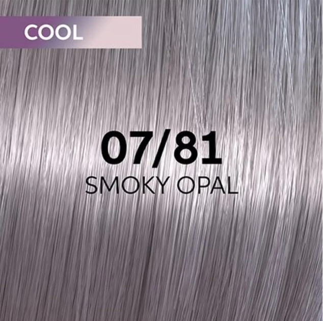Глазур для фарбування волосся Wella Shinefinity Zero Lift Glaze 07 - 81 Smoky Opal / Medium Blonde Pearl Ash 60 мл (4064666057620) - зображення 2