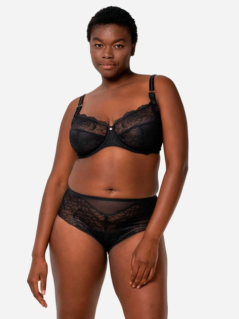 Majtki figi damskie koronkowe Triumph 10181758 42 Czarne (7613124509941) - obraz 4