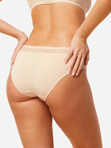 Zestaw damskich majtek typu figi 2 szt Triumph 10214906 XL Cappuccino (7613142032346) - obraz 3