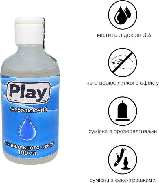 Набір Лео Презервативи 12 шт + лубрикант Play для анального сексу 100 мл (ROZ6400230281) - зображення 7