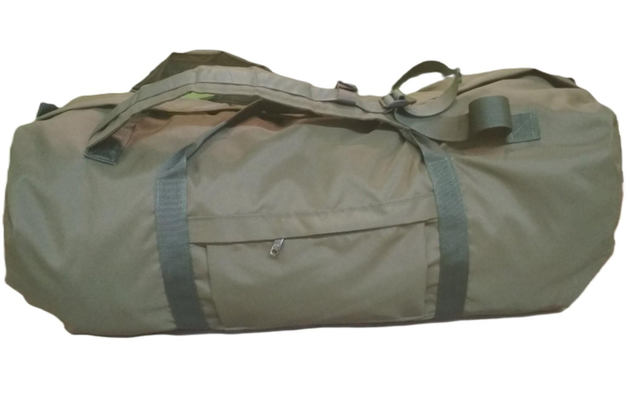 Баул-рюкзак тактичний 100 л олива - изображение 1