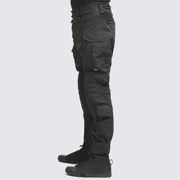 Тактические штаны UATAC Gen 5.4 Black с наколенниками M - изображение 2