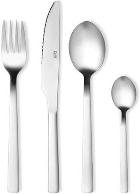 Набір столових приборів Aida Raw Cutlery set Stainless Steel 16 шт (5709554154652) - зображення 1