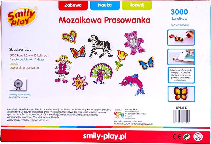 Mozaika prasowanka Smily Play 3000 elementów (5905375836405) - obraz 3