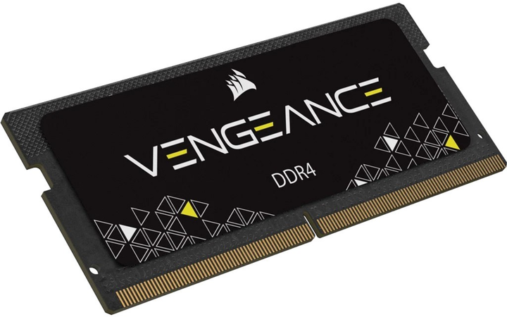 Оперативна пам'ять Corsair SODIMM DDR4-2666 32768MB PC4-21300 (Kit of 2x16384MB) Vengeance Black (CMSX32GX4M2A2666C18) - зображення 3