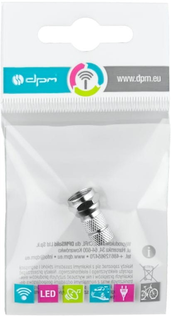 Штекер для підключення антени DPM 7 мм (5903332586202) - зображення 4