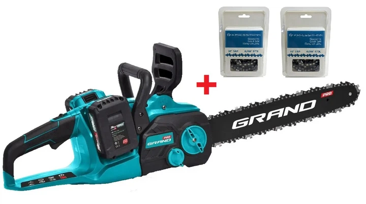 Аккумуляторная пила Grand АПЦ-M40V/16 BL PRO (2 аккумулятора 40V