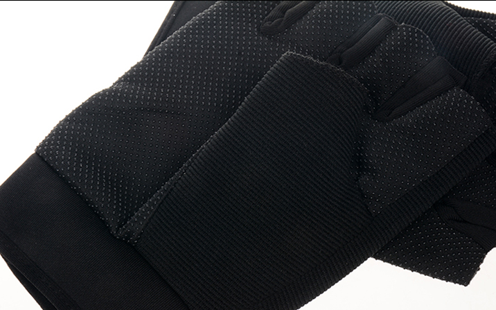 Тактичні рукавички Mechanix Wear короткопалі утеплені з захистом на кісточки чорні One size - зображення 7