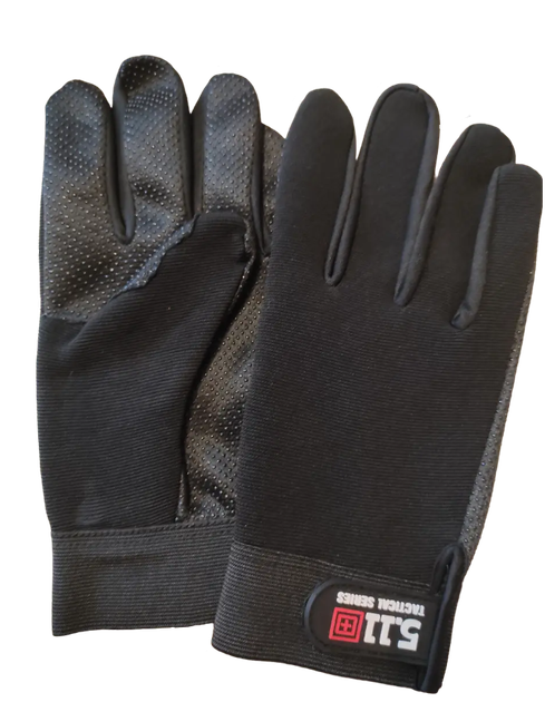 Тактические перчатки 5.11 полнопальцевые утеплённые чёрные XL - изображение 1