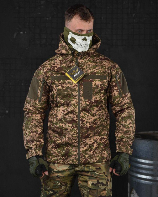 Весенняя тактическая куртка софтшел Military plus хищник M - изображение 1