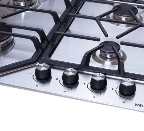Варочная поверхность газовая Weilor GM W604 SS - изображение 4