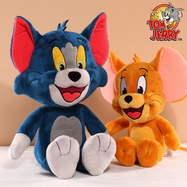 Tom 出品 Мягкая игрушка кот Том из мультфильма 
