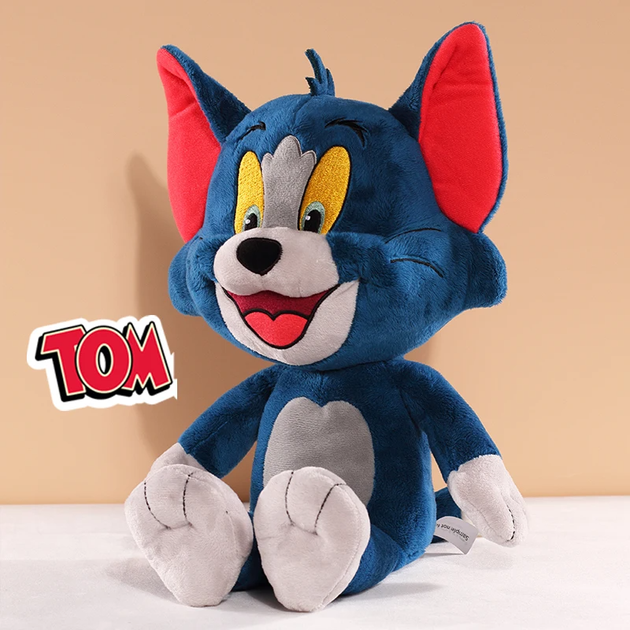 Tom 出品 Мягкая игрушка кот Том из мультфильма 