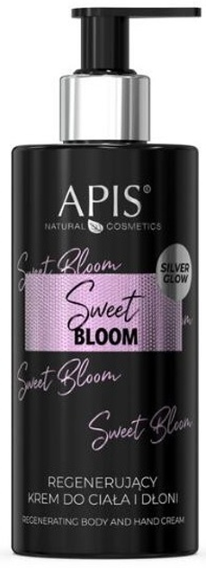 Krem do ciała i dłoni Apis Sweet Bloom regenerujący 300 ml (5901810006938) - obraz 1